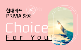 Choice For You! 11월 <br>국제선 특별 프로모션